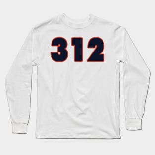 Chicago LYFE the 312!!! Long Sleeve T-Shirt